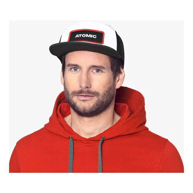 Sapca Atomic Alps Trucker White/black Sapca Atomic Alps Trucker White/black