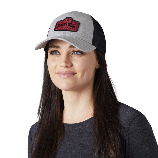 Sapca Smartwool M Smartwool M Shaped Logo Trucker Sapca Smartwool M Smartwool M Shaped Logo Trucker