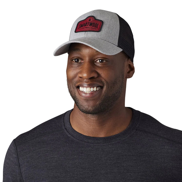 Sapca Smartwool M Smartwool M Shaped Logo Trucker Sapca Smartwool M Smartwool M Shaped Logo Trucker