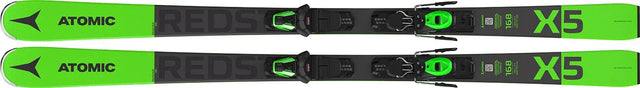 Schiuri Barbati Atomic Redster X5 Green + Legatura M 10 Gw Green/grey Schiuri Barbati Atomic Redster X5 Green + Legatura M 10 Gw Green/grey