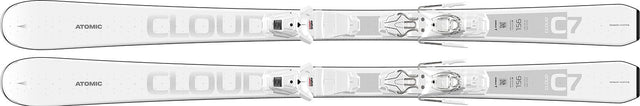 Schiuri Femei Atomic Cloud 7 White + Legatura M 10 Gw White Schiuri Femei Atomic Cloud 7 White + Legatura M 10 Gw White
