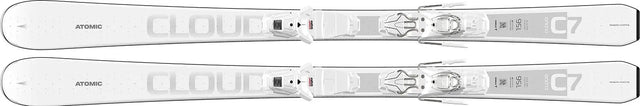 Schiuri Femei Atomic Cloud 7 White + Legatura M 10 Gw White Schiuri Femei Atomic Cloud 7 White + Legatura M 10 Gw White
