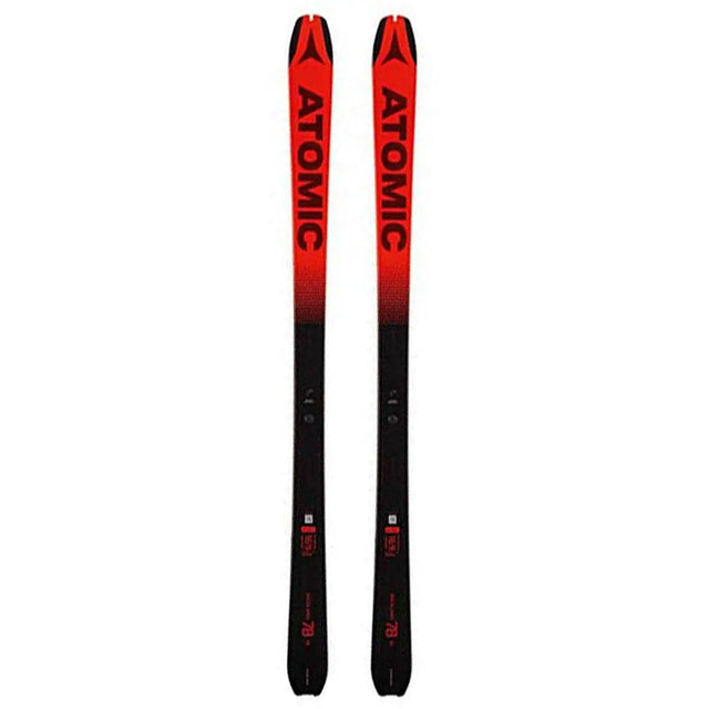 Ski Atomic Backland 78 Ul + Piele Foca 78 Black/red Ski Atomic Backland 78 Ul + Piele Foca 78 Black/red