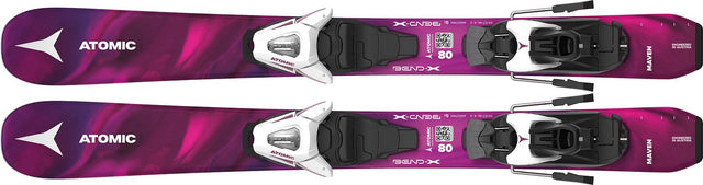 Ski Copii Atomic Maven Girl 70-90 + C 5 Gw Berry   Ski Copii Atomic Maven Girl 70-90 + C 5 Gw Berry