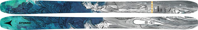 Ski Fara Legatura Atomic N Bent 100 Grey Metallic/blue Ski Fara Legatura Atomic N Bent 100 Grey Metallic/blue