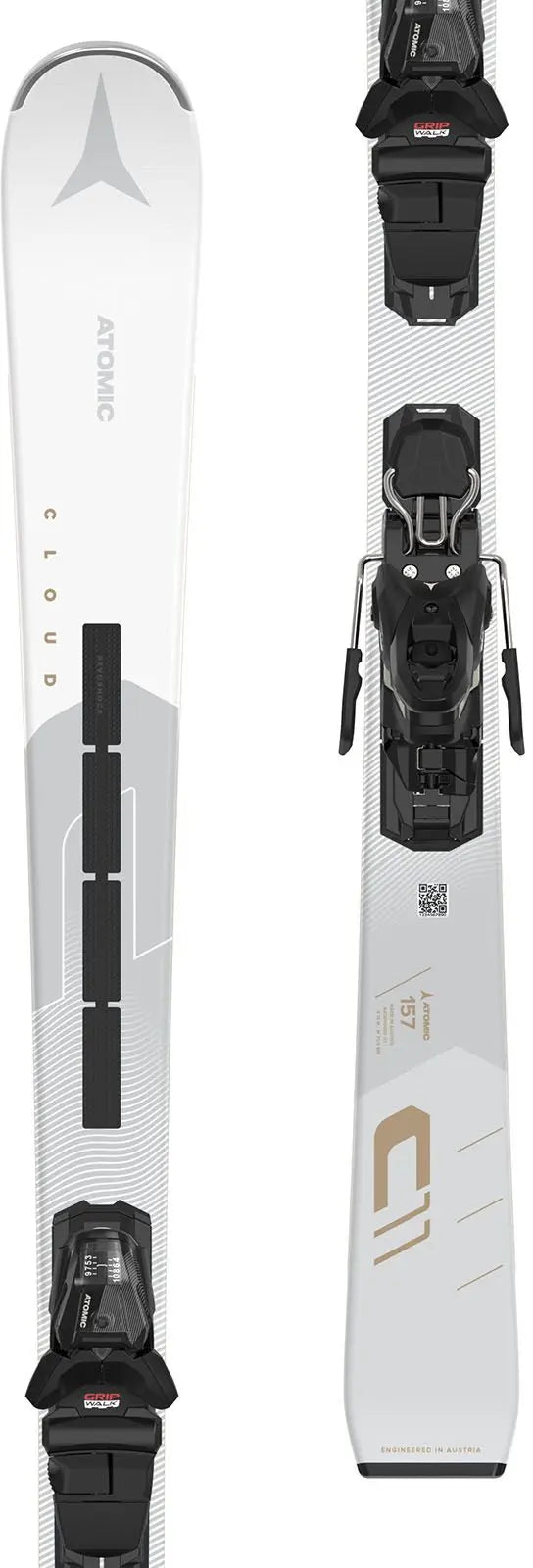 Ski Femei Atomic Cloud C11 Revoshock Light + M 10 Gw White Ski Femei Atomic Cloud C11 Revoshock Light + M 10 Gw White