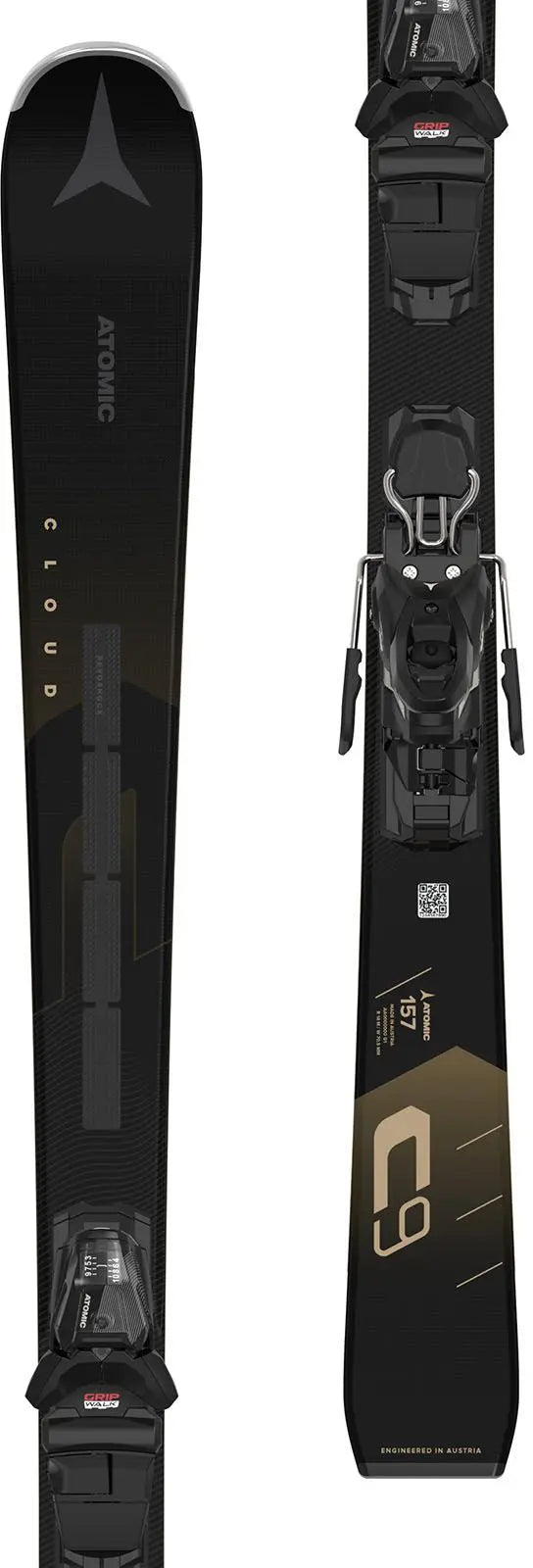 Ski Femei Atomic Cloud C9 Revoshock Light + M 10 Gw Black Ski Femei Atomic Cloud C9 Revoshock Light + M 10 Gw Black