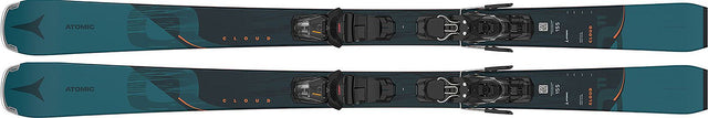 Ski Femei Atomic Cloud Q11 + M 10 Gw Petrol/anthracite Ski Femei Atomic Cloud Q11 + M 10 Gw Petrol/anthracite
