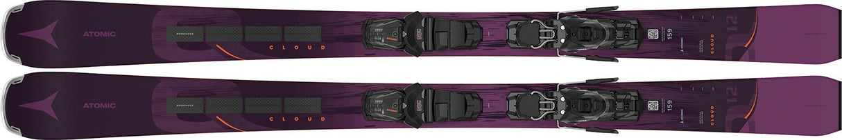 Ski Femei Atomic Cloud Q12 Revoshock C + M 10 Gw Berry   Ski Femei Atomic Cloud Q12 Revoshock C + M 10 Gw Berry