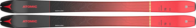 Ski Tura Fara Legatura Atomic N Backland 78 Black/red   Ski Tura Fara Legatura Atomic N Backland 78 Black/red