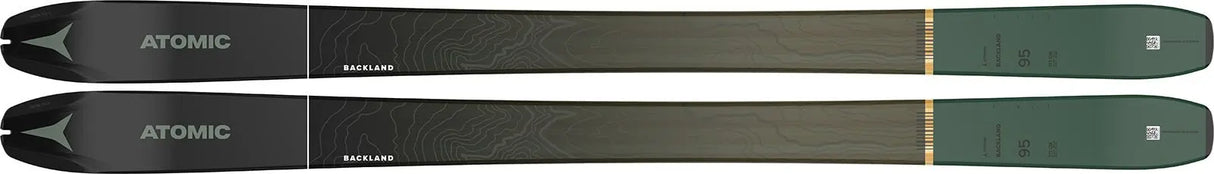 Ski Tura Fara Legatura Atomic N Backland 95 Black/green   Ski Tura Fara Legatura Atomic N Backland 95 Black/green
