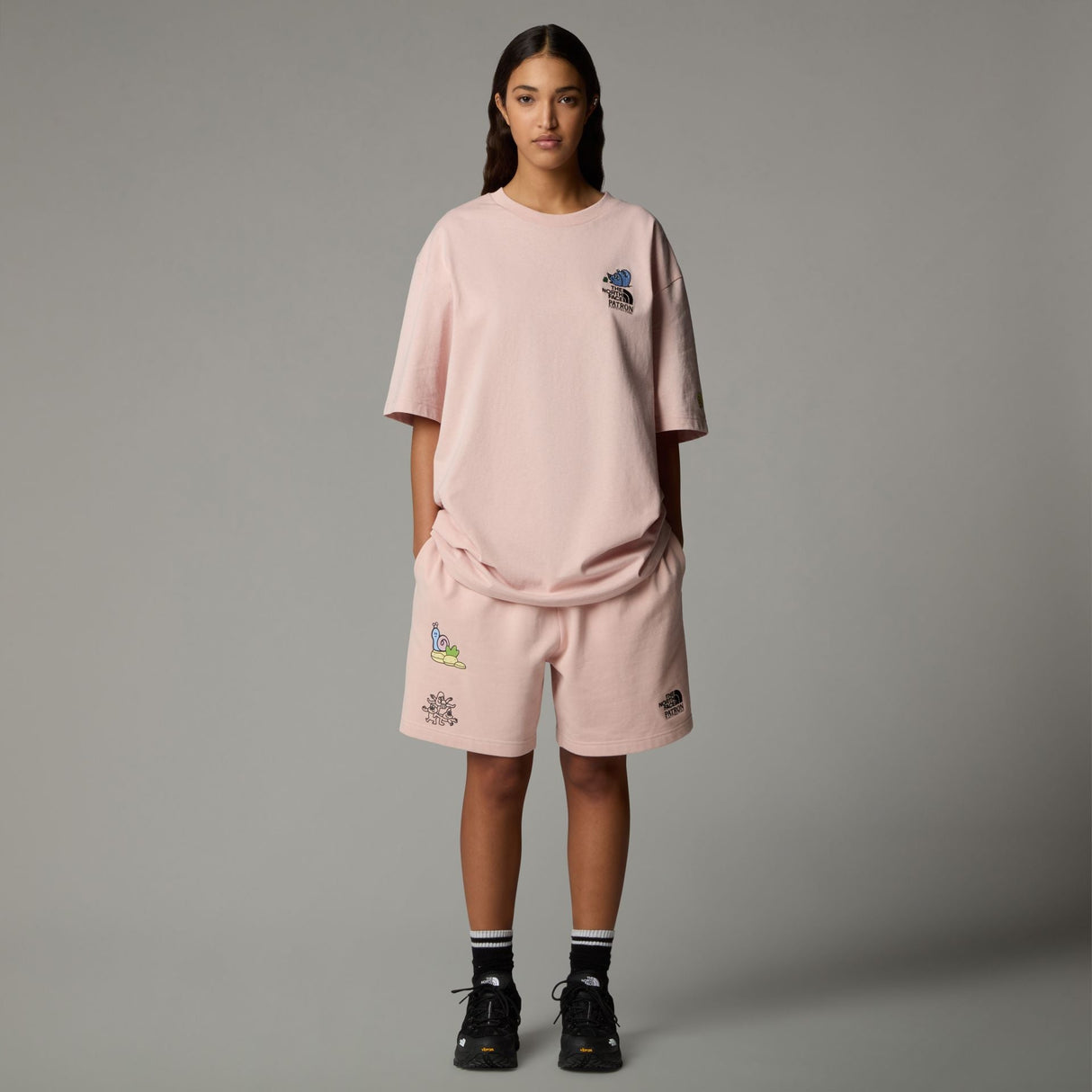 Sort Unisex The North Face U Mountain Cleanup Relaxed Sort Unisex The North Face U Mountain Cleanup Relaxed