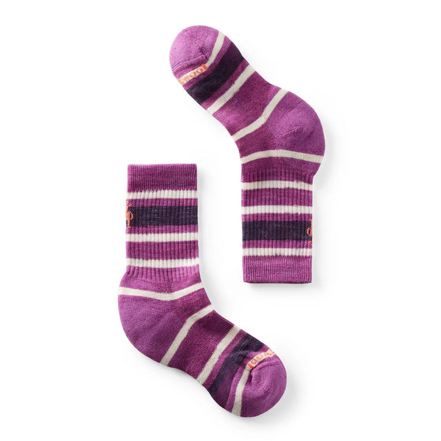 Sosete Copii Smartwool K Hike Light Cushion Striped Crew Sosete Copii Smartwool K Hike Light Cushion Striped Crew