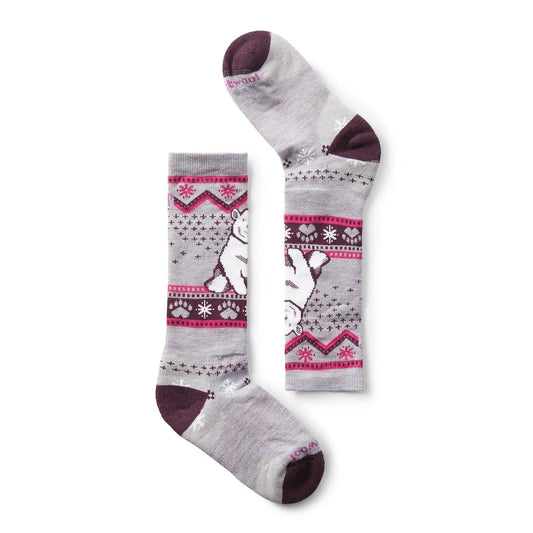 Sosete Copii Smartwool K Wintersport Full Cushion Polar Bear Pattern Otc   Sosete Copii Smartwool K Wintersport Full Cushion Polar Bear Pattern Otc