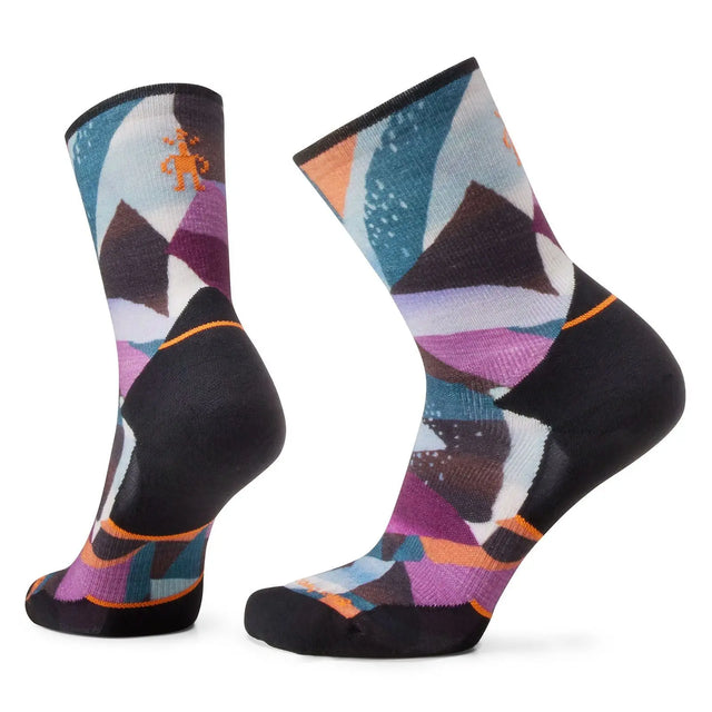 Sosete Femei Smartwool W Athlete Edition Run Mosaic Pieces Print Crew Sosete Femei Smartwool W Athlete Edition Run Mosaic Pieces Print Crew