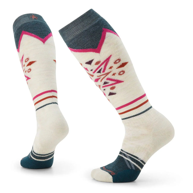 Sosete Femei Smartwool W Ski Full Cushion Mountain Snowflake Pattern Otc Sosete Femei Smartwool W Ski Full Cushion Mountain Snowflake Pattern Otc