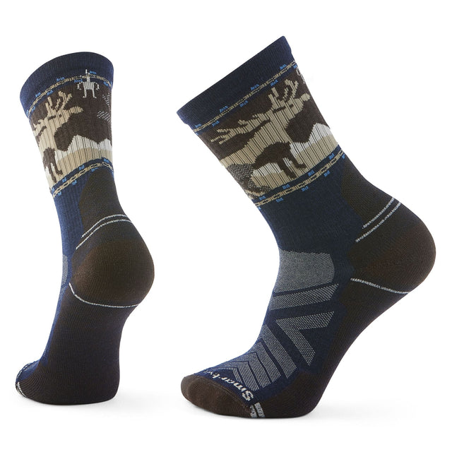 Sosete Smartwool Hike Light Cushion Mountain Moose Crew Sosete Smartwool Hike Light Cushion Mountain Moose Crew