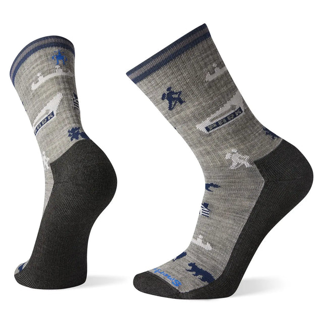 Sosete Smartwool Hike Light Park Explorer Pattern Crew Sosete Smartwool Hike Light Park Explorer Pattern Crew