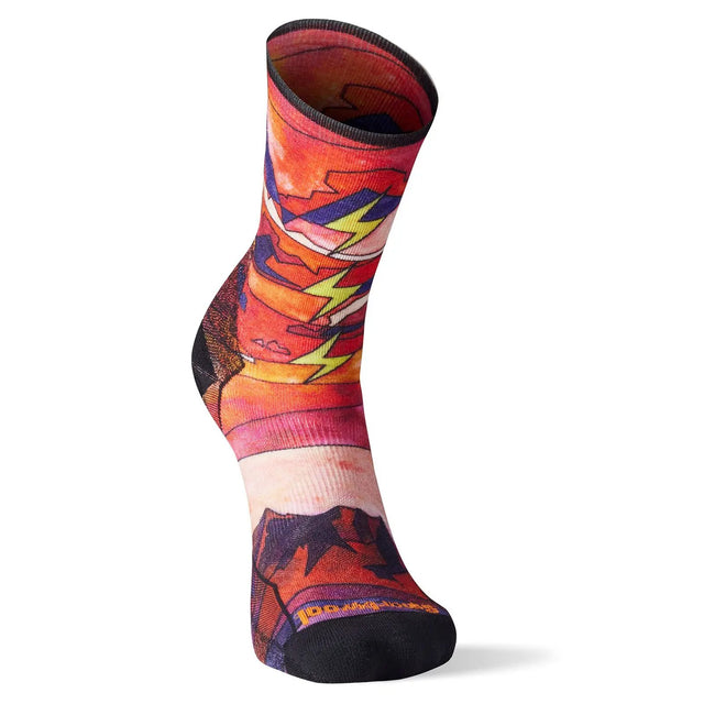 Sosete Smartwool M Athlete Edition Run Print Crew Sosete Smartwool M Athlete Edition Run Print Crew