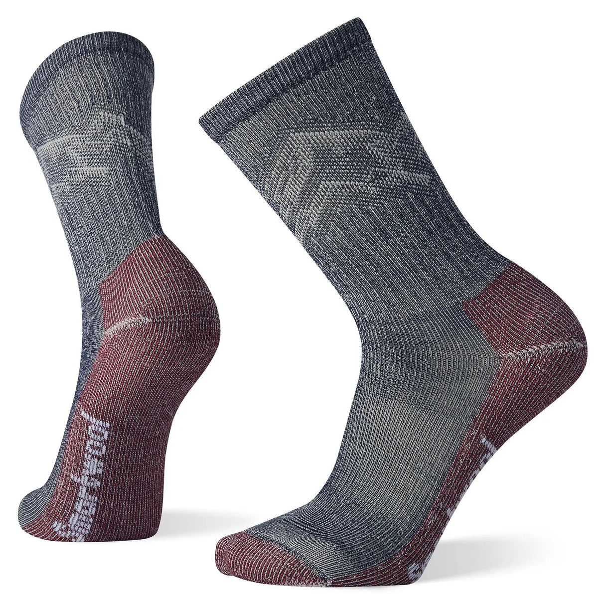 Sosete Smartwool M Classic Hike Light Cushion Mountain Pattern Crew   Sosete Smartwool M Classic Hike Light Cushion Mountain Pattern Crew