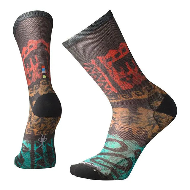 Sosete Smartwool M Jaguar Print Crew Sosete Smartwool M Jaguar Print Crew