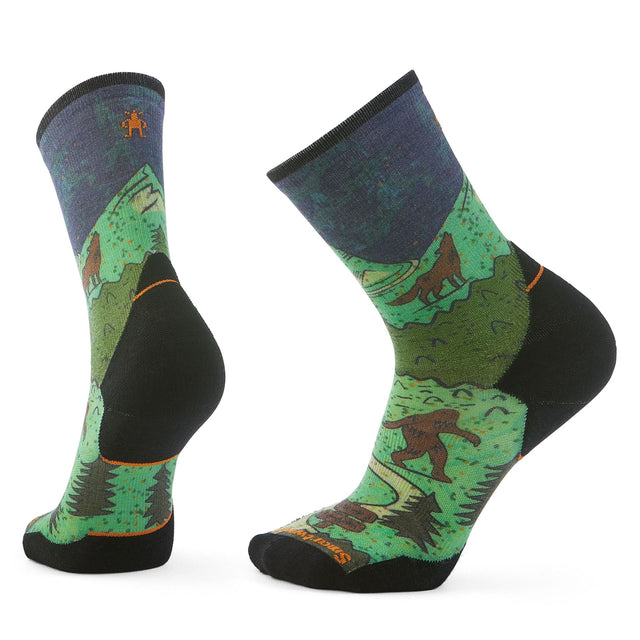 Sosete Smartwool Trail Run Targeted Cushion Neature Print Crew Sosete Smartwool Trail Run Targeted Cushion Neature Print Crew