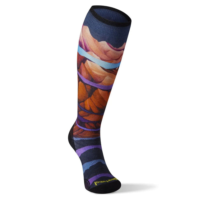 Sosete Smartwool W Ski Zero Cushion Mountain Print Otc Sosete Smartwool W Ski Zero Cushion Mountain Print Otc