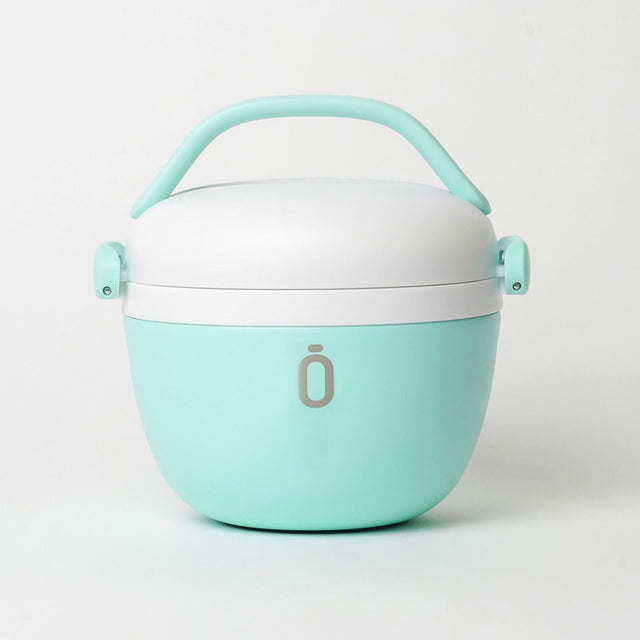 Termos Mancare Runbott Lunch Insulated Container 560ml White/mint Termos Mancare Runbott Lunch Insulated Container 560ml White/mint