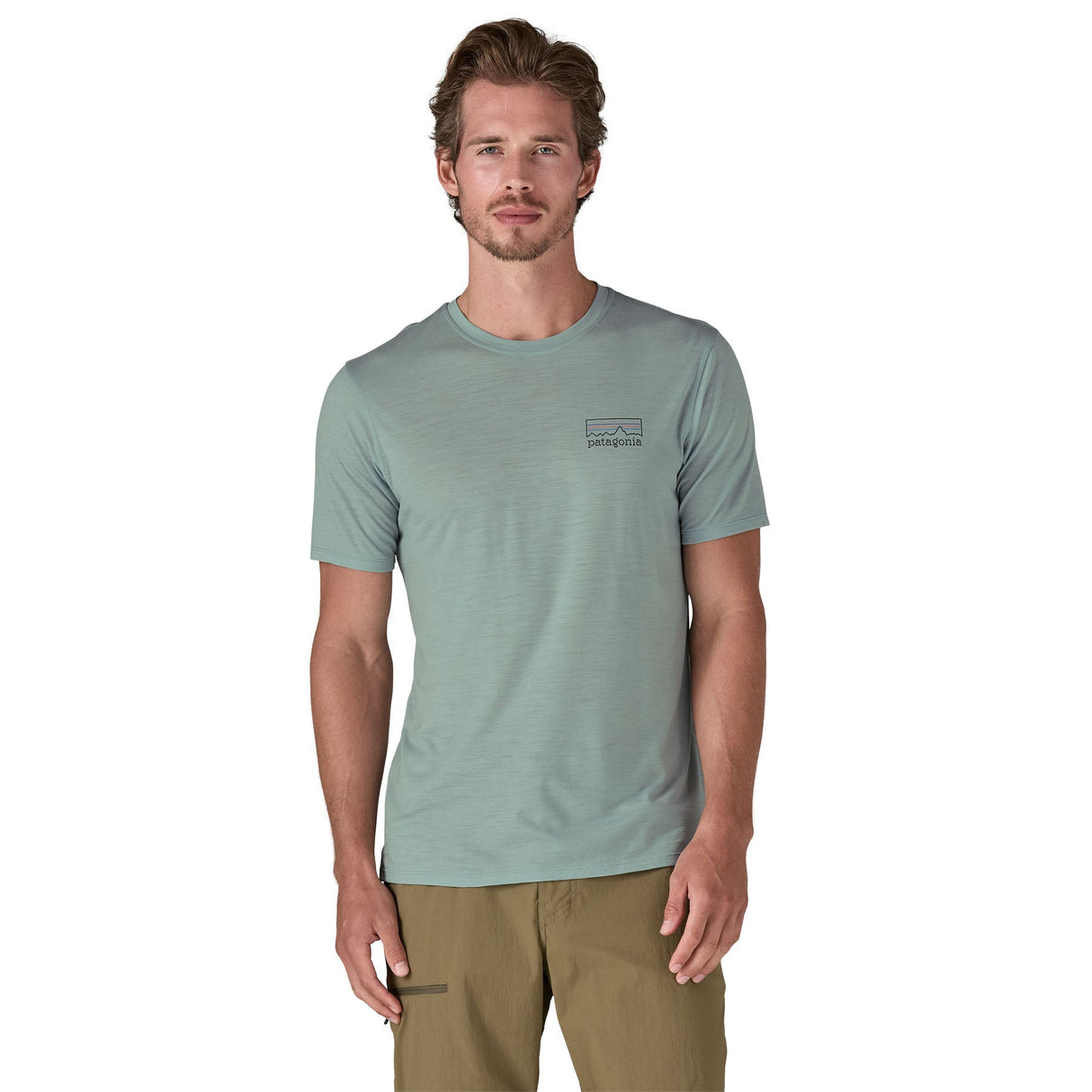 Tricou Barbati Patagonia M Cap Cool Merino Blend Graphic Tricou Barbati Patagonia M Cap Cool Merino Blend Graphic