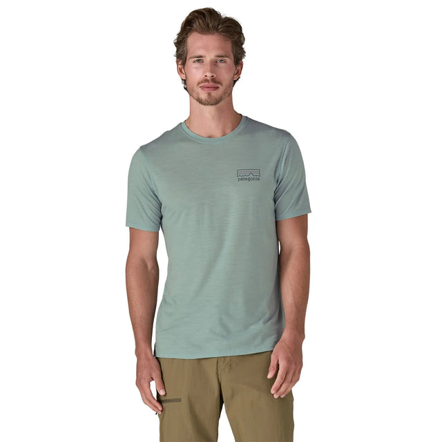 Tricou Barbati Patagonia M Cap Cool Merino Blend Graphic Tricou Barbati Patagonia M Cap Cool Merino Blend Graphic