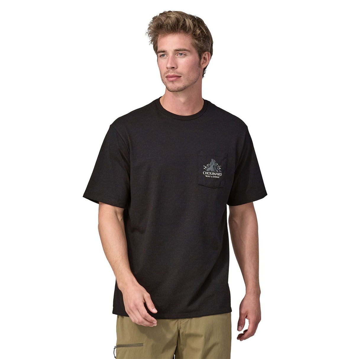Tricou Barbati Patagonia M Chouinard Crest Pocket Responsibili   Tricou Barbati Patagonia M Chouinard Crest Pocket Responsibili