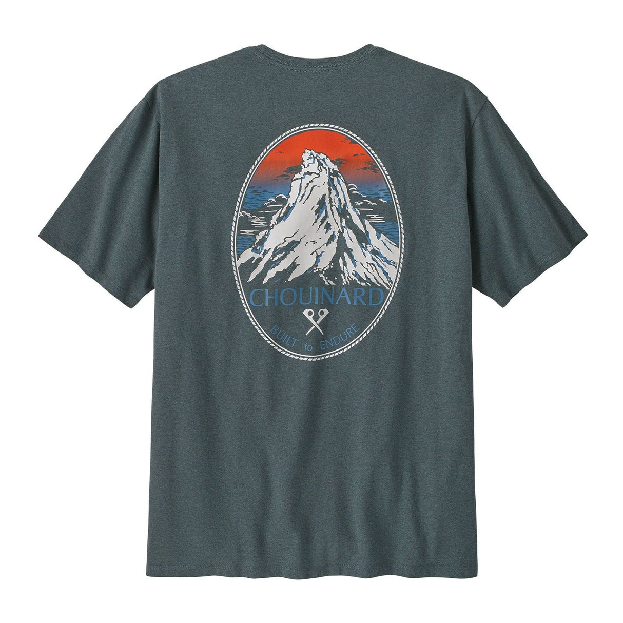 Tricou Barbati Patagonia M Chouinard Crest Pocket Responsibili   Tricou Barbati Patagonia M Chouinard Crest Pocket Responsibili