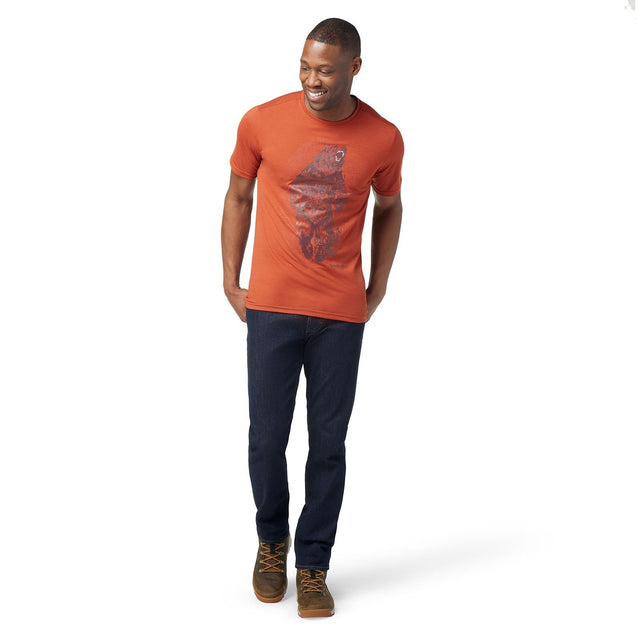 Tricou Barbati Smartwool M Always Explore Short Sleeve Graphic Slim Fit Tricou Barbati Smartwool M Always Explore Short Sleeve Graphic Slim Fit