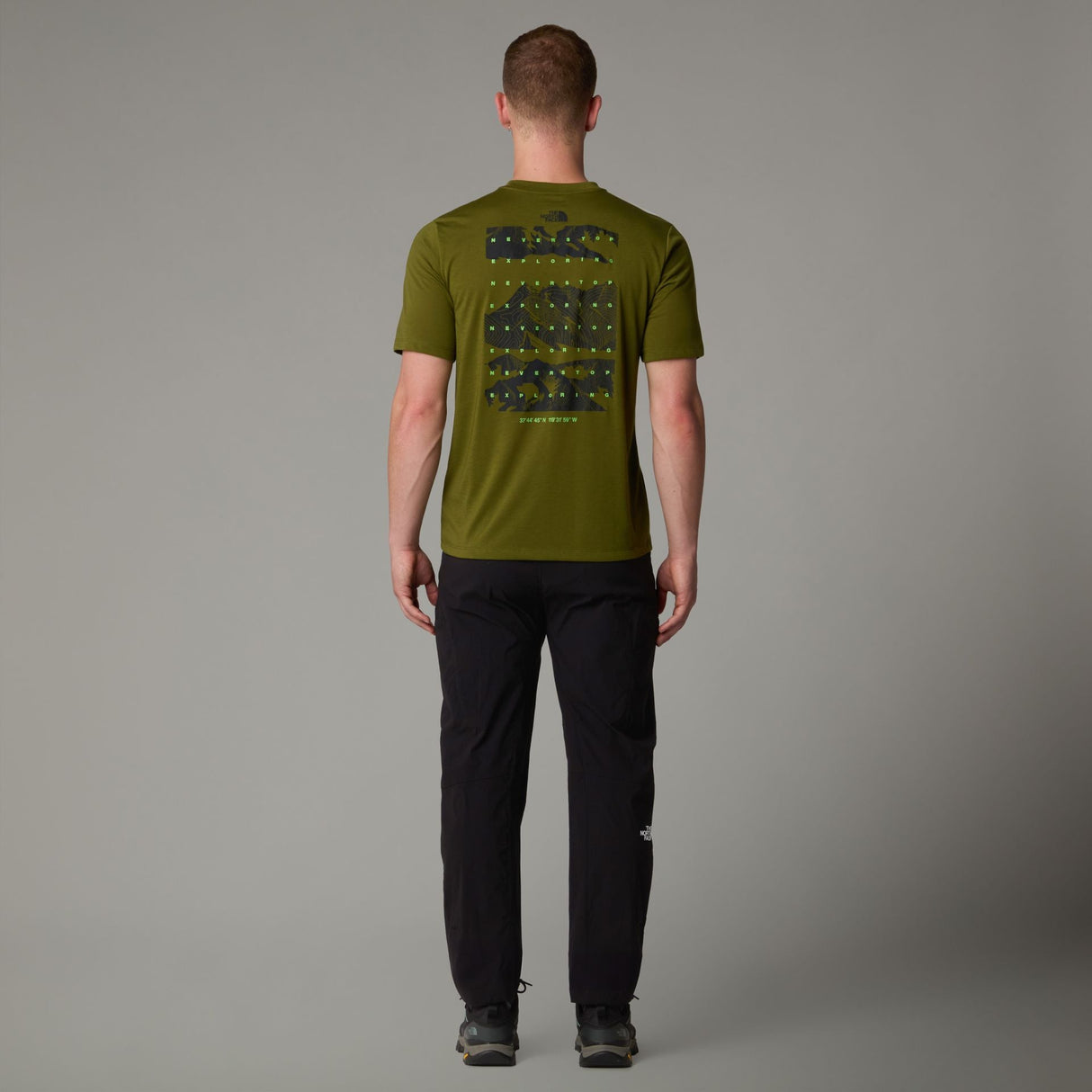 Tricou Barbati The North Face M Foundation Mountains Faces Tricou Barbati The North Face M Foundation Mountains Faces