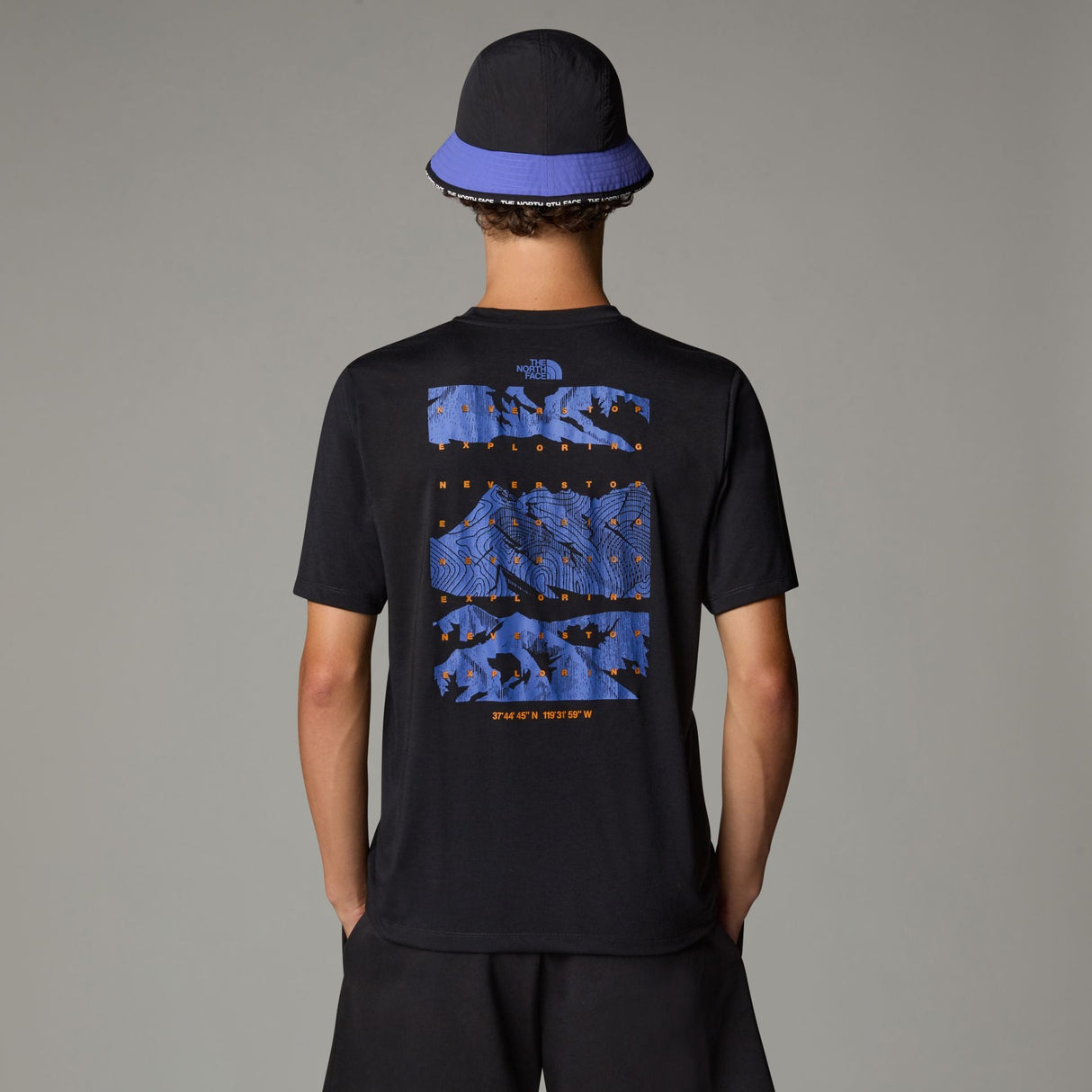 Tricou Barbati The North Face M Foundation Mountains Faces Tricou Barbati The North Face M Foundation Mountains Faces