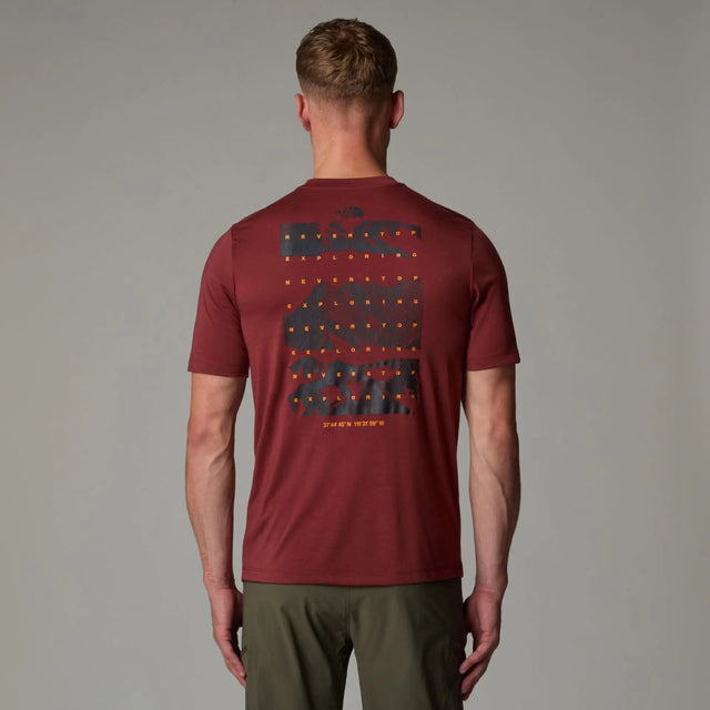 Tricou Barbati The North Face M Foundation Mountains Faces Tricou Barbati The North Face M Foundation Mountains Faces