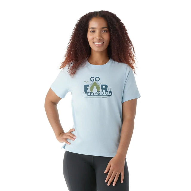Tricou Femei Smartwool W Go Far. Feel Good. Graphic Tricou Femei Smartwool W Go Far. Feel Good. Graphic