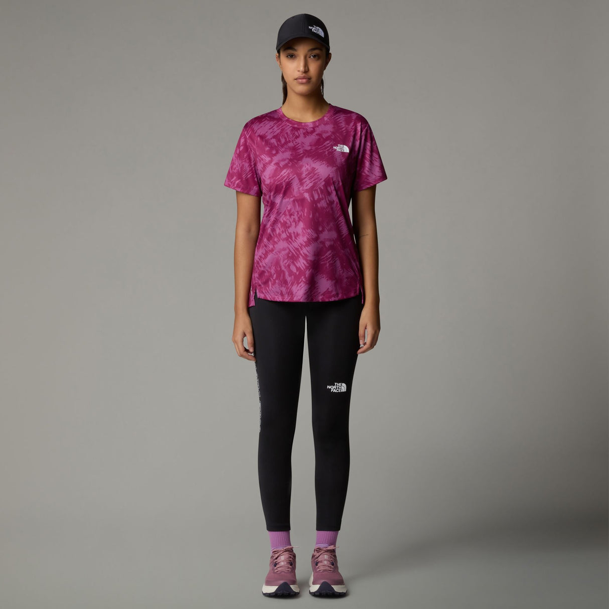 Tricou Femei The North Face W Flex Reg Aop Tricou Femei The North Face W Flex Reg Aop