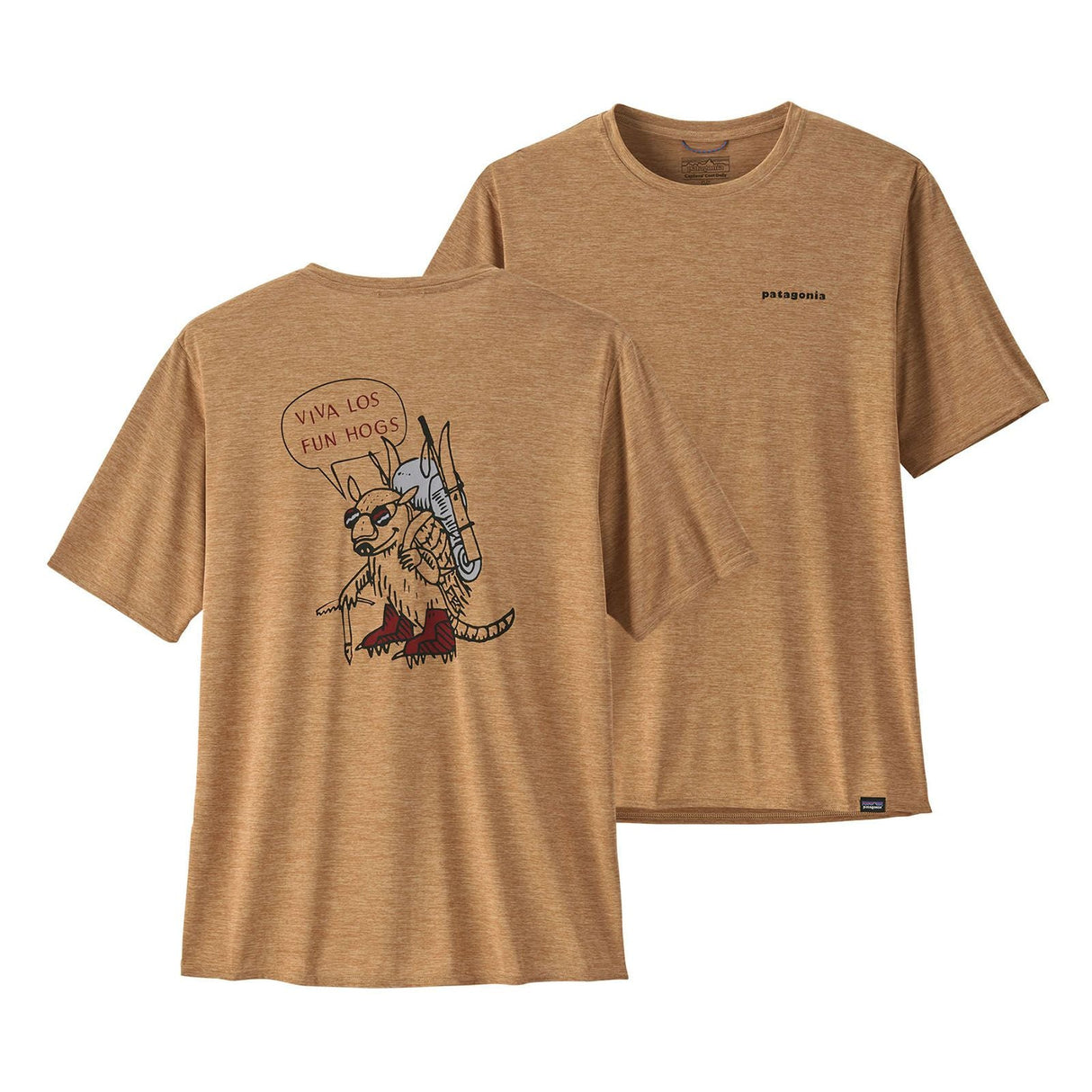 Tricou Patagonia M Capilene Cool Daily Graphic Lands Tricou Patagonia M Capilene Cool Daily Graphic Lands