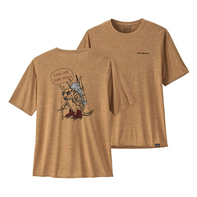 Tricou Patagonia M Capilene Cool Daily Graphic Lands Tricou Patagonia M Capilene Cool Daily Graphic Lands