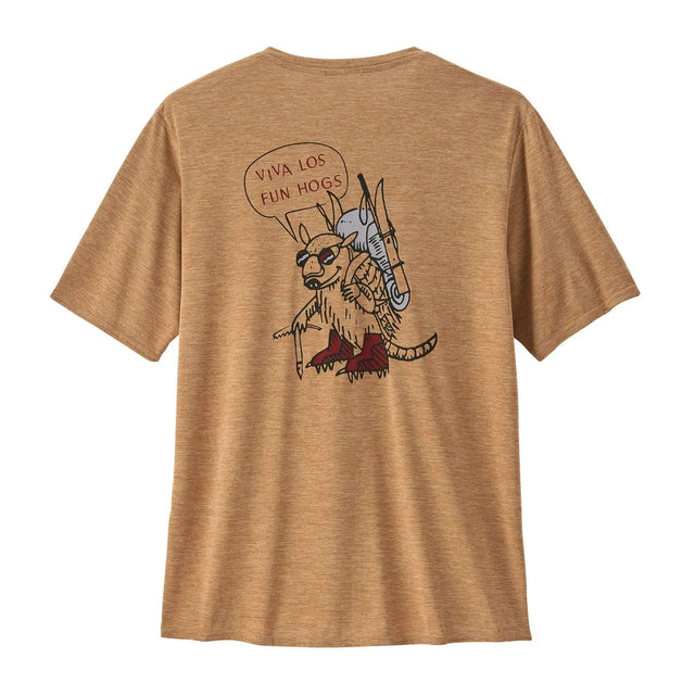 Tricou Patagonia M Capilene Cool Daily Graphic Lands Tricou Patagonia M Capilene Cool Daily Graphic Lands