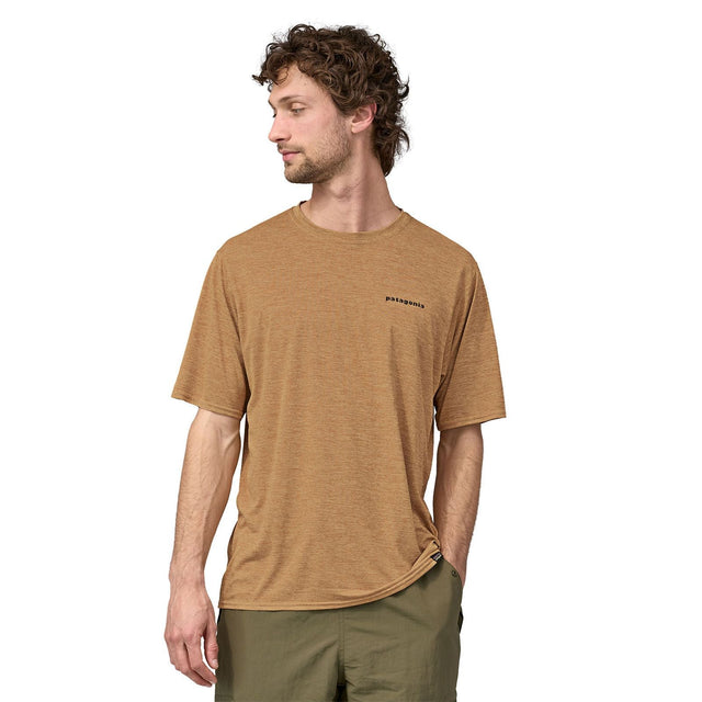 Tricou Patagonia M Capilene Cool Daily Graphic Lands Tricou Patagonia M Capilene Cool Daily Graphic Lands