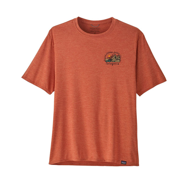 Tricou Patagonia M Capilene Cool Daily Graphic Lands Tricou Patagonia M Capilene Cool Daily Graphic Lands