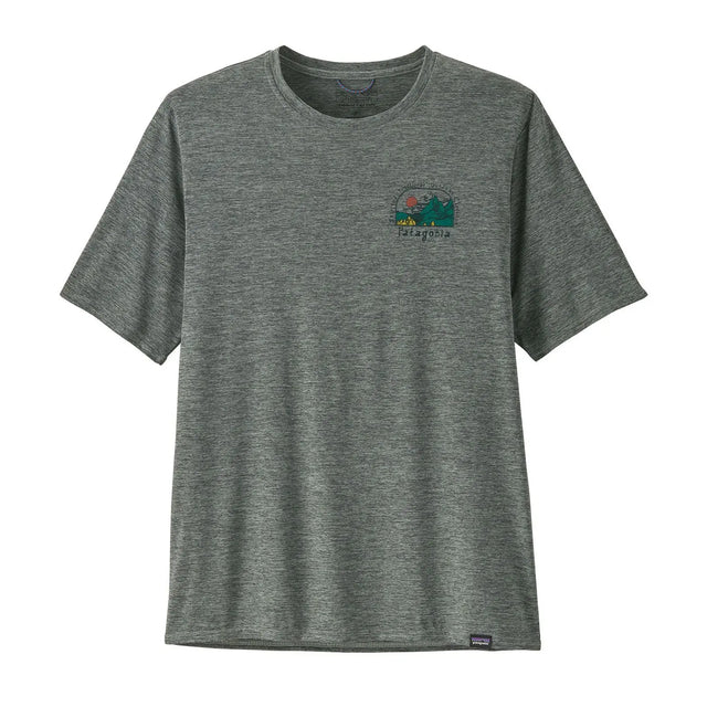 Tricou Patagonia M Capilene Cool Daily Graphic Lands Tricou Patagonia M Capilene Cool Daily Graphic Lands