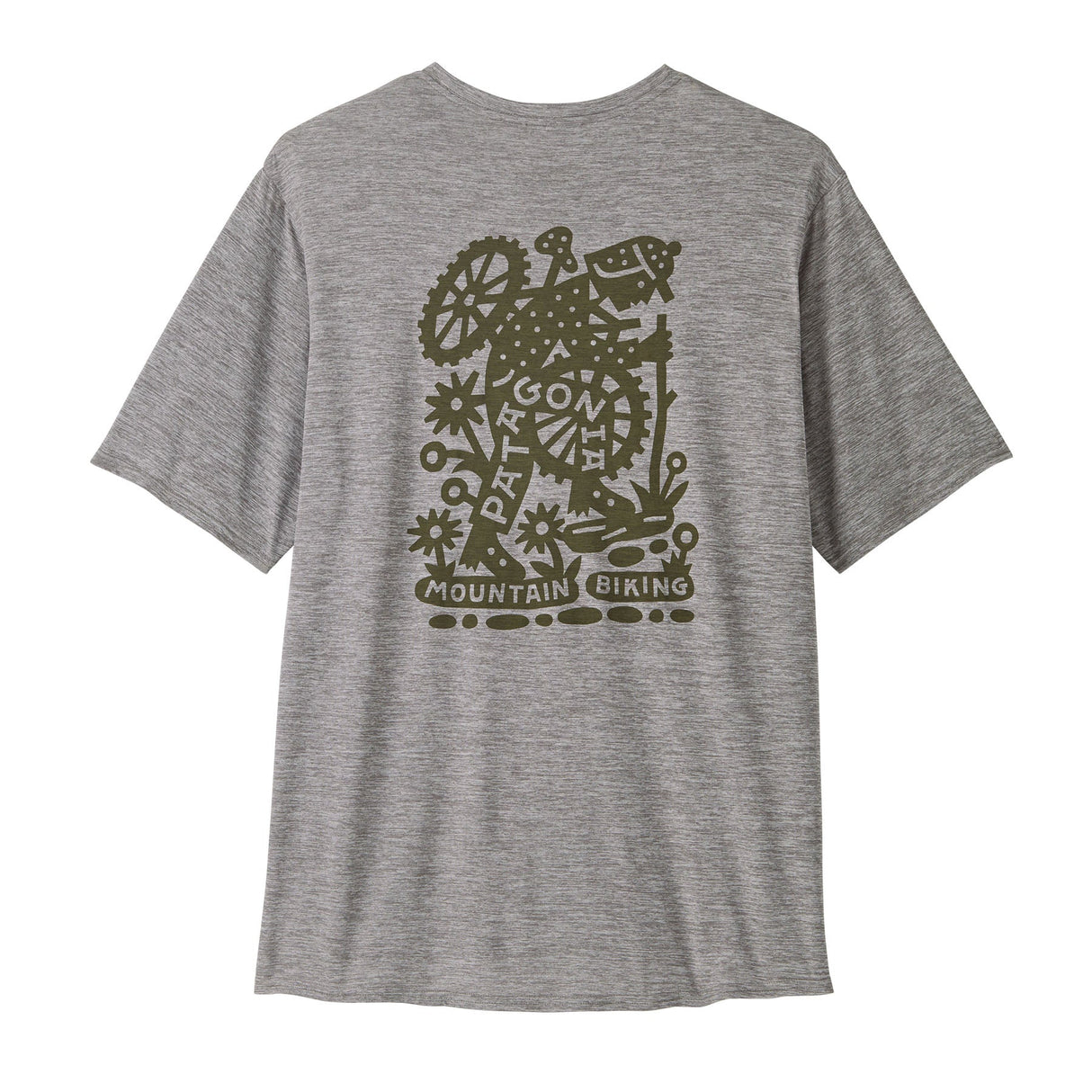 Tricou Patagonia M Capilene Cool Daily Graphic Lands Tricou Patagonia M Capilene Cool Daily Graphic Lands