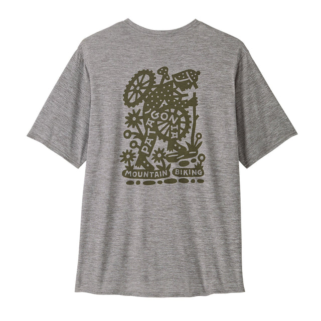 Tricou Patagonia M Capilene Cool Daily Graphic Lands Tricou Patagonia M Capilene Cool Daily Graphic Lands