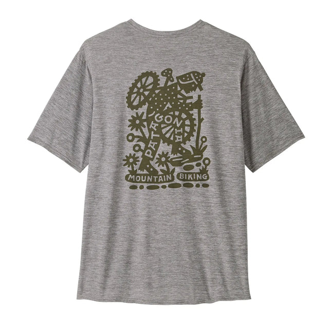 Tricou Patagonia M Capilene Cool Daily Graphic Lands Tricou Patagonia M Capilene Cool Daily Graphic Lands
