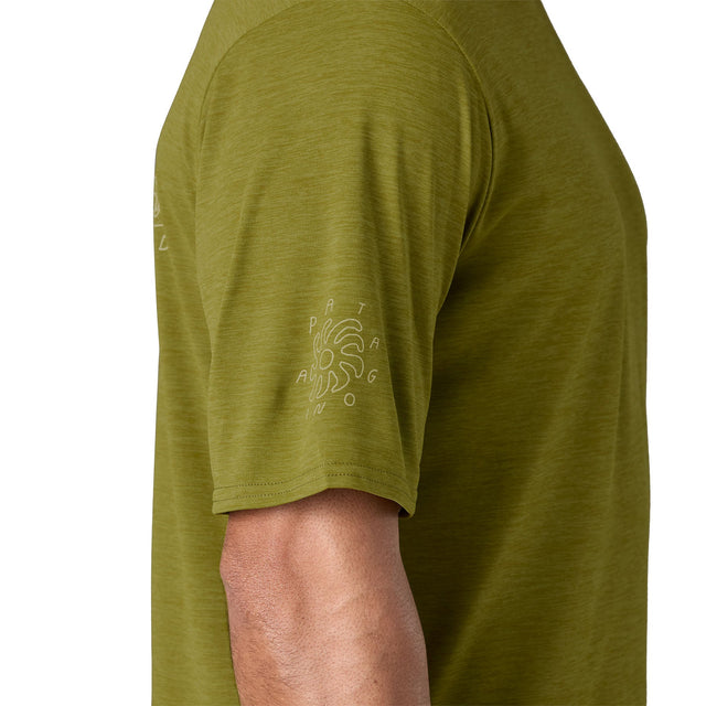 Tricou Patagonia M Capilene Cool Daily Graphic Lands Tricou Patagonia M Capilene Cool Daily Graphic Lands