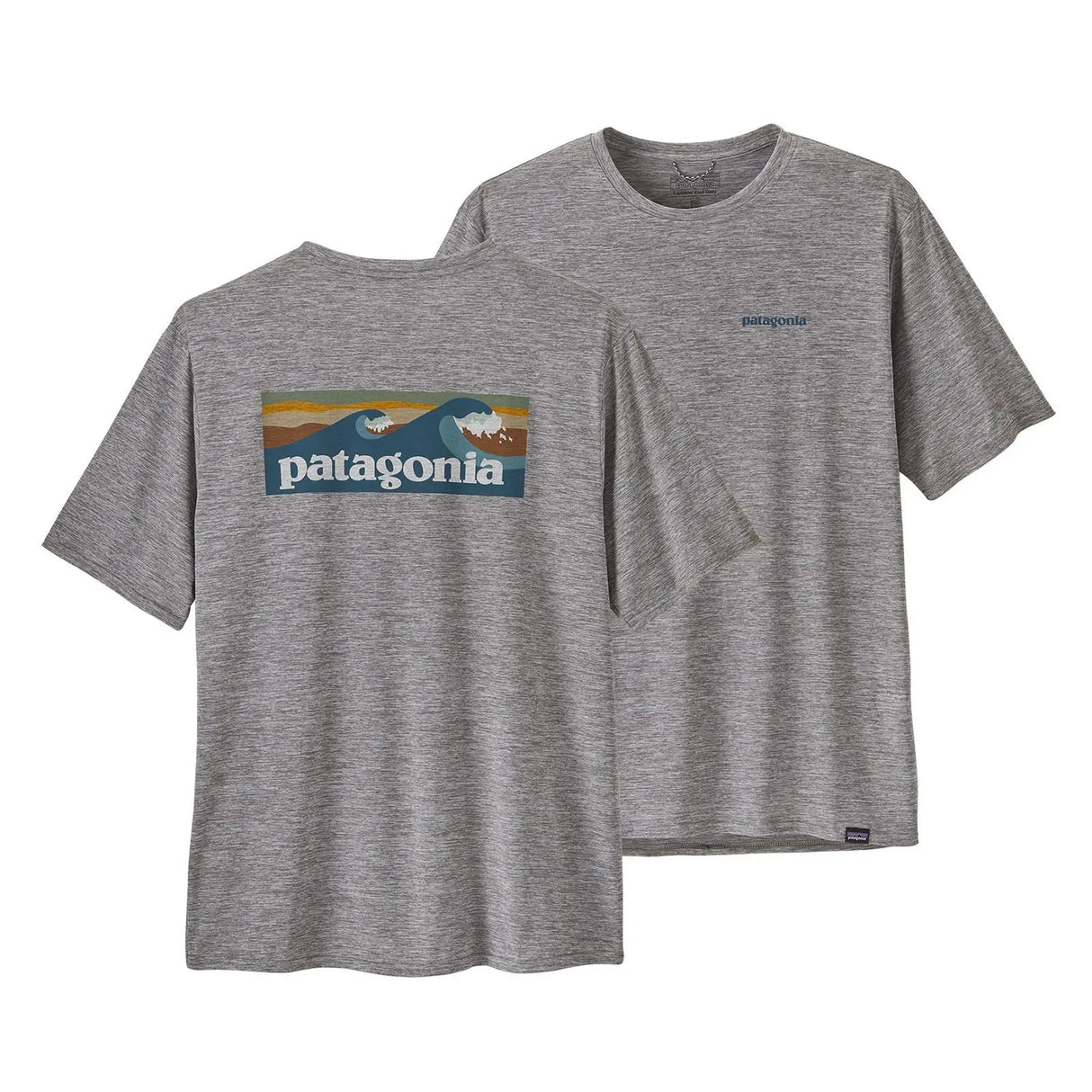 Tricou Patagonia M Capilene Cool Daily Graphic Waters Tricou Patagonia M Capilene Cool Daily Graphic Waters