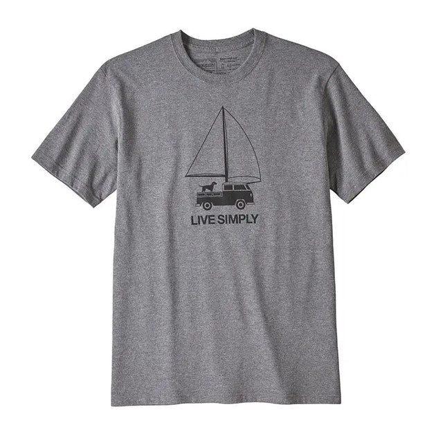 Tricou Patagonia M Live Simply Wind Powered Responsibili-Tee Tricou Patagonia M Live Simply Wind Powered Responsibili-Tee